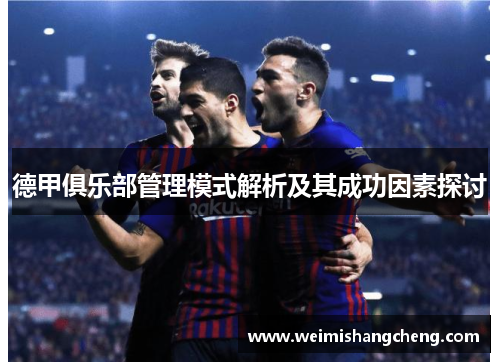 德甲俱乐部管理模式解析及其成功因素探讨 德甲俱乐部管理模式解析及其成功因素探讨
