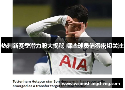 热刺新赛季潜力股大揭秘 哪些球员值得密切关注